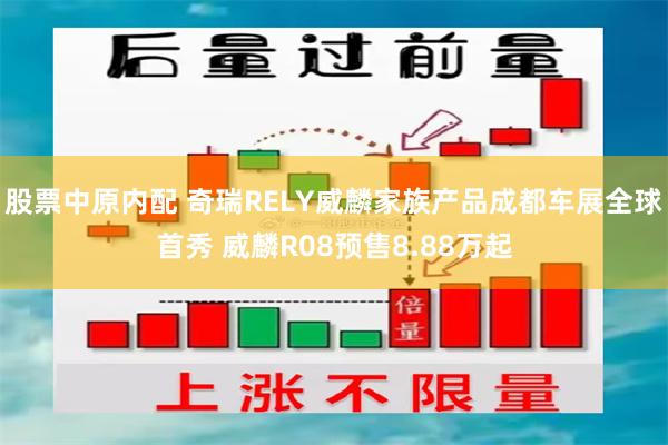 股票中原内配 奇瑞RELY威麟家族产品成都车展全球首秀 威麟R08预售8.88万起