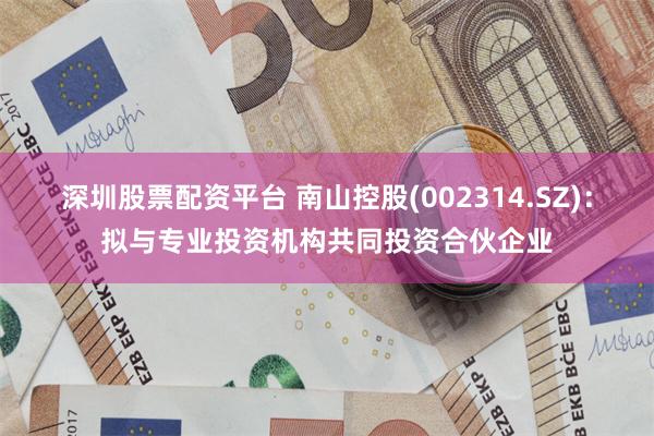 深圳股票配资平台 南山控股(002314.SZ)：拟与专业投资机构共同投资合伙企业