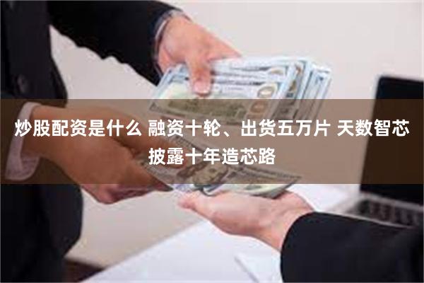 炒股配资是什么 融资十轮、出货五万片 天数智芯披露十年造芯路