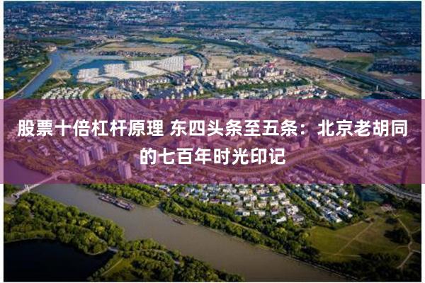 股票十倍杠杆原理 东四头条至五条：北京老胡同的七百年时光印记