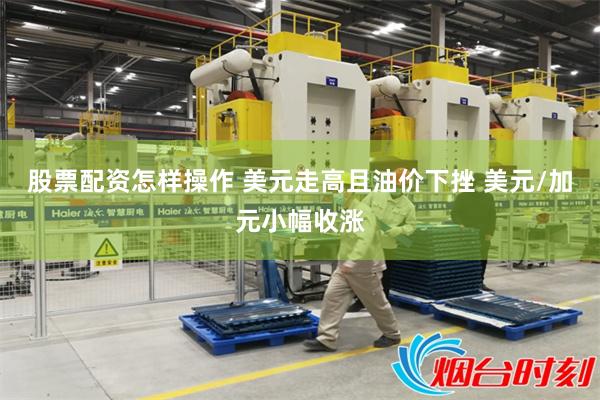 股票配资怎样操作 美元走高且油价下挫 美元/加元小幅收涨